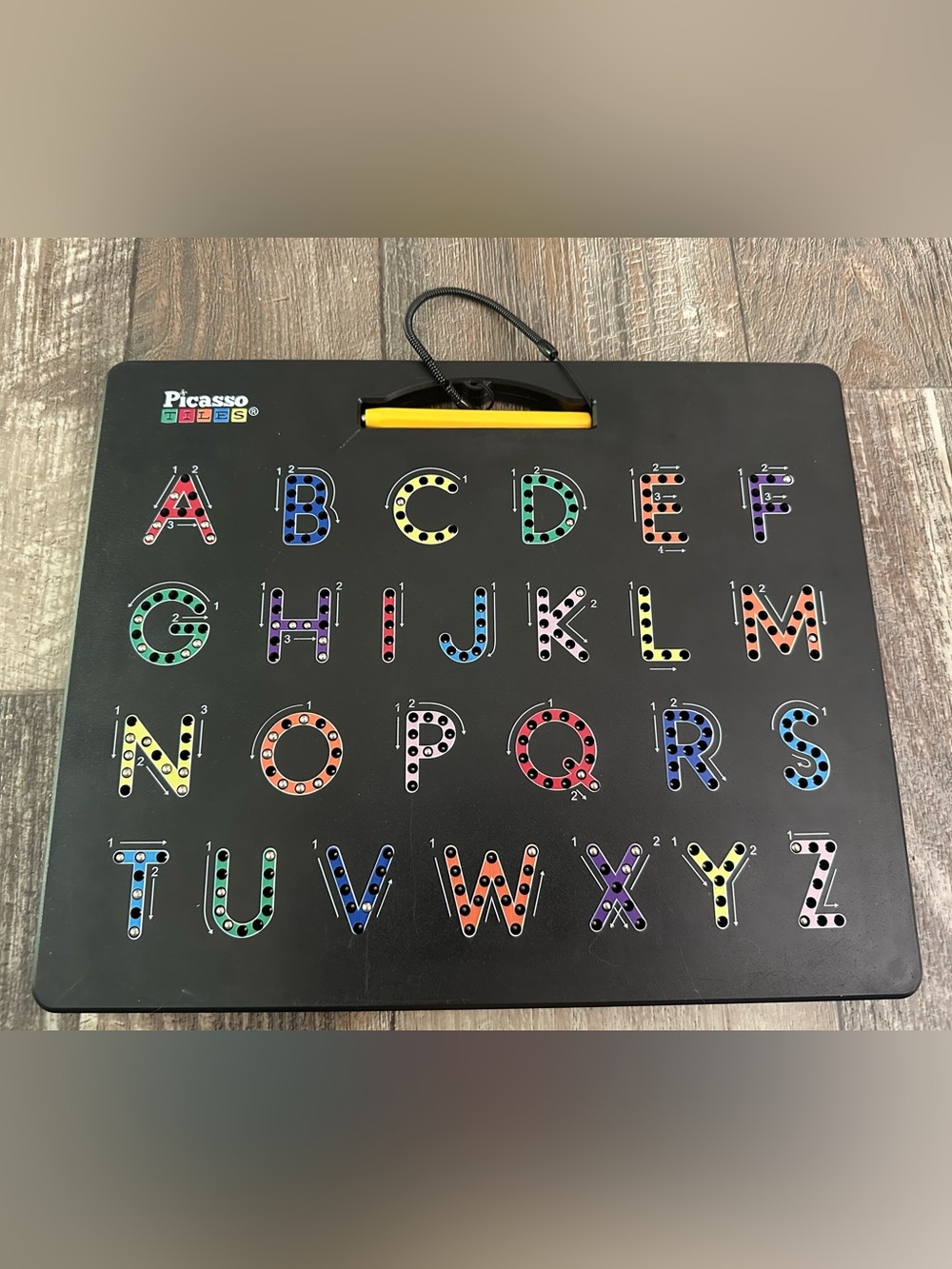 Picasso Tiles Magnetic Alphabet Tracing Board